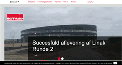 Desktop Screenshot of hoffmann.dk