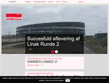 Tablet Screenshot of hoffmann.dk
