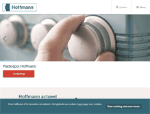 Tablet Screenshot of hoffmann.nl